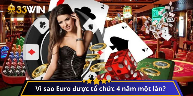 Vì sao Euro được tổ chức 4 năm một lần?